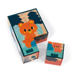 Cube en bois animaux - WWF - Janod