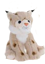 Lynx 27 cm - Dani-créations