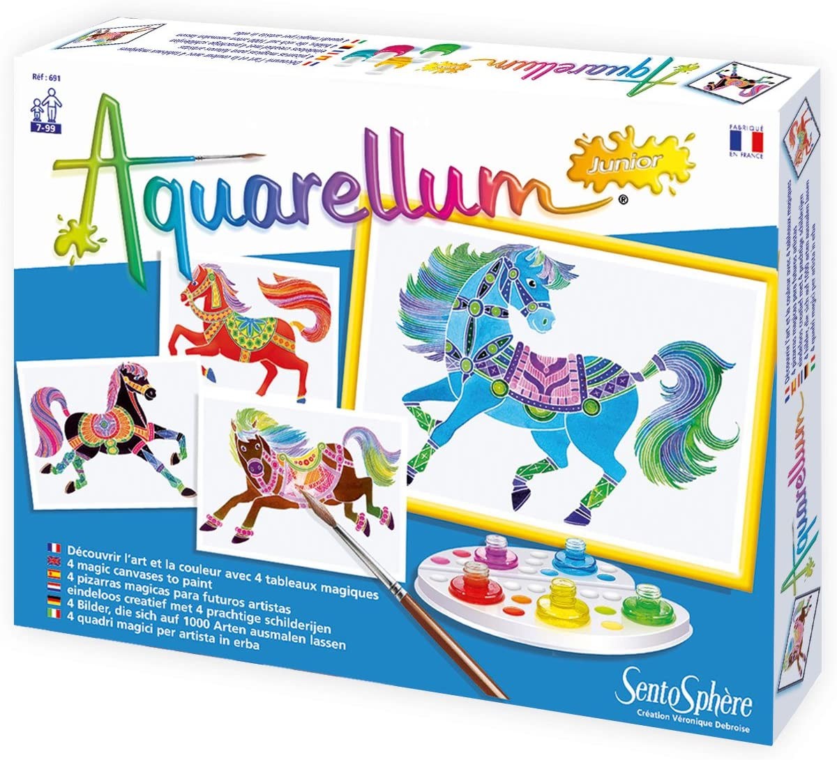 Aquarellum junior chevaux-Sentosphère