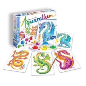 Aquarellum junior dragons-Sentosphère