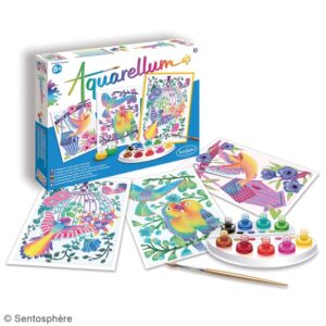 Aquarellum Oiseaux-Sentosphère