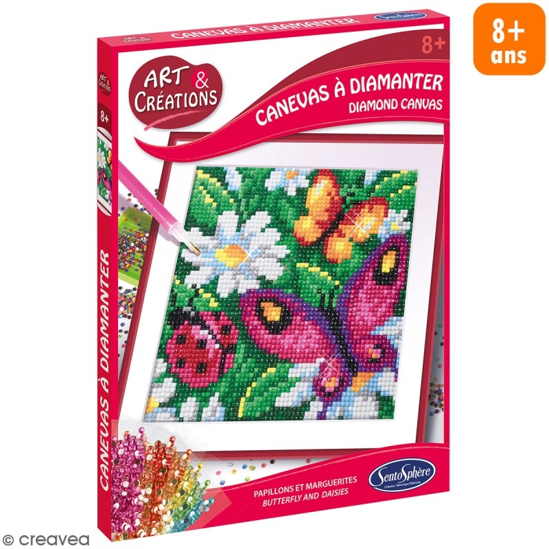 Canevas à diamanter Papillon-Sentosphère