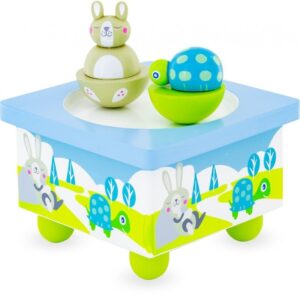 Boite à musique Tortue Lapin-Ulysse