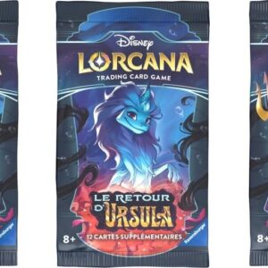 Lorcana booster FR- le retour d'ursula - ravensburger