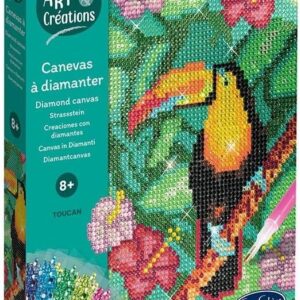 Canevas à diamanter toucan - Sentosphère