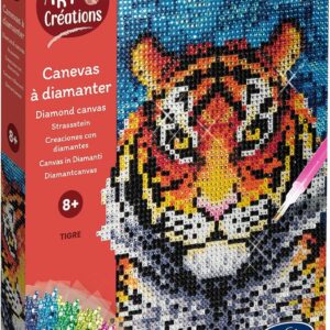 Canevas à diamanter tigre - Sentosphère
