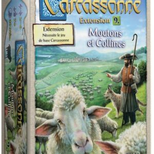 Carcassonne Moutons et collines - Asmodee