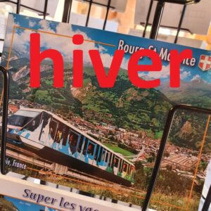 cartes postales hiver