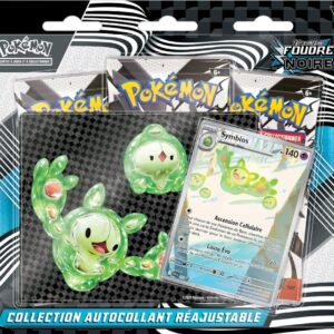 Coffret autocollant pokémon foudre noir - asmodee