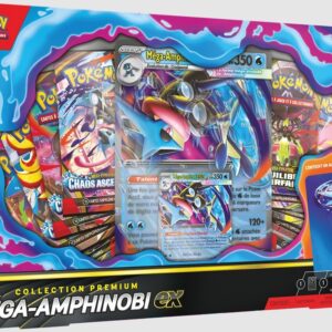 Coffret pokémon collection premium Méga-Amphinobi-ex