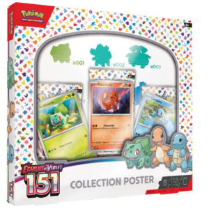 Coffret Poster Pokémon 151