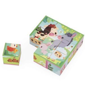 cubes animaux de la ferme - Janod