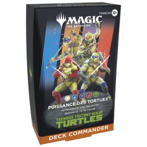 deck commander magic the gathering tortue ninja FR