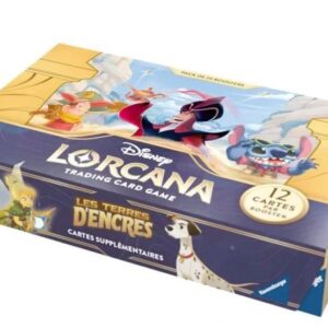 Display booster de jeu lorcana set 3 - terres d'encre - ravensburger