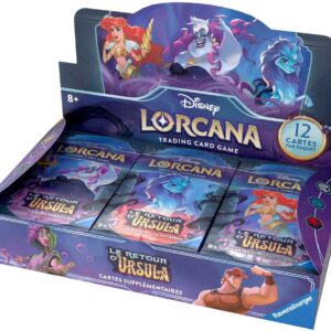 Display FR 24 booster Lorcana - le retour d'ursula - ravensburger
