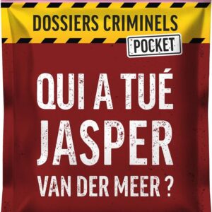 Dossier criminel pocket qui a tué jasper van der meer? - asmodee