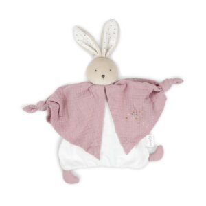 Doudou Coton bio rose-Kaloo