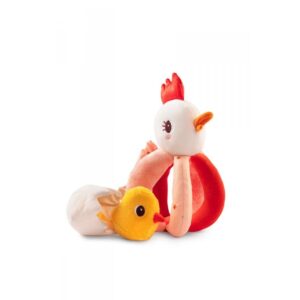 Hochet à poignées Paulette la poulette - Lilliputiens