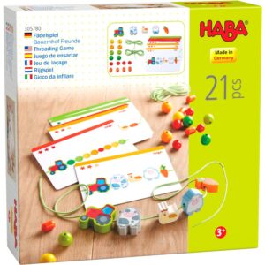 jeu de laçage les amis de la ferme - HABA