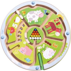 Jeu magnétique Labyrinthe de chiffres - HABA