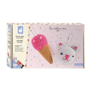 Kit créatif porte clé en crochet - Janod