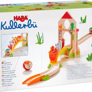 Kullerbü – Toboggan à billes Le domino des poules
