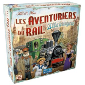 les aventuriers du rail allemagne - asmodee