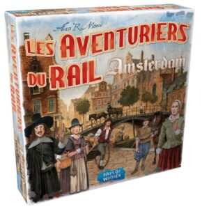 les aventuriers du rail amsterdam - asmodee