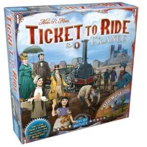 Les aventuriers du rail France + ext Old west- asmodee