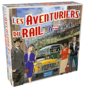 les aventuriers du rail new york - asmodee