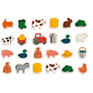 Magnet 24 pcs ferme (bois) - Janod