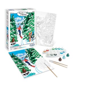 Palette d'artiste dans les alpes - sentosphere