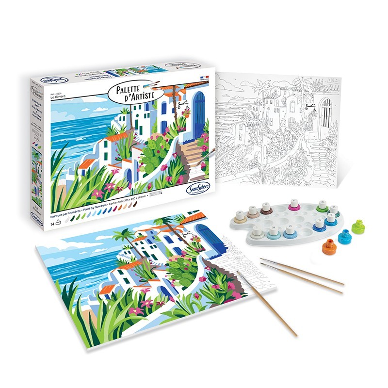 Palette d'artiste la riviera - sentosphere