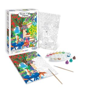 Palette d'artiste patio andalou - sentosphere