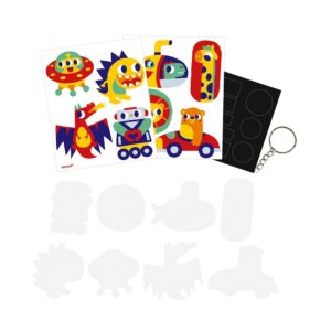 Plastique fou Magnets et porte-clés-Janod