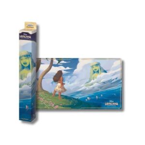 Playmat lorcana vaiana - terres d'encre - ravensburger