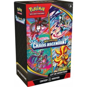 pokémon bundle 6 boosters chaos ascendant - amsodee