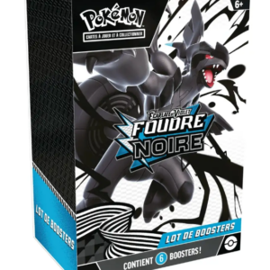 Pokémon EV10.5 Bundle de 6 boosters Foudre noire FR