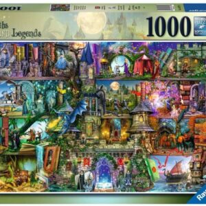 Puzzle 1000 pcs  : légendes - Ravensburger