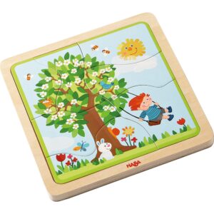 puzzle en bois ma saison préférée - HABA