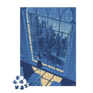 puzzle la nuit bleue 500p-janod