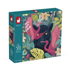 puzzle panthère mystique 500p-janod