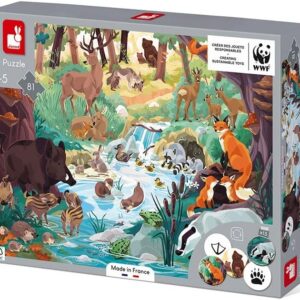 Puzzle WWF empreintes - janod