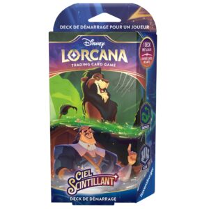 Starter FR Lorcana - acier / emeraude - ciel scintillant - ravensburger