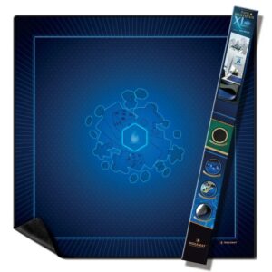 tapis multi jeux XL 90 x 92 bleu - Blackrock games