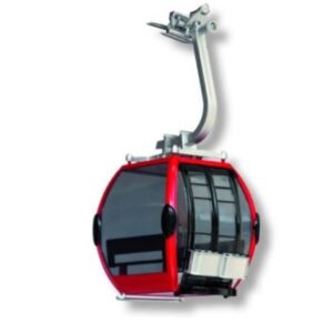 télécabine JC omega rouge 1/32 - Mercier
